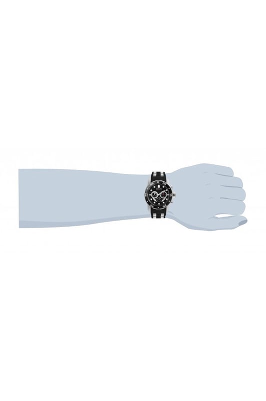 El Invicta 6977 tiene una caja de acero inoxidable de 48 millimetros con una esfera negro.
Esta modelo funciona con un movimiento de Cuarzo preciso.
Resistencia a la presión de aqua de 10 bares.
Este modelo es parte de la colección Invicta Pro Diver - SCUBA.

2 años de garantía Invicta.