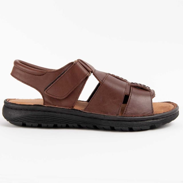 Garantía Purapiel, 10 años de garantía. Sandalia casual para hombre. Hecha en piel natural. Calce cómodo. Fabricado por otras marcas para nuestra marca.