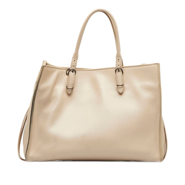 Vintage Balenciaga Mini Papier A6 Zip Around Satchel Brown
