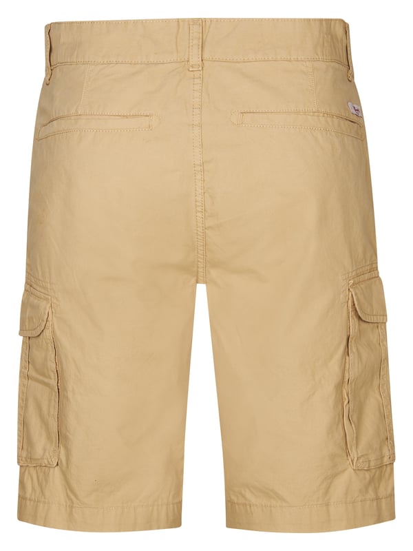Cargo-Shorts mit geknöpftem Hosenschlitz und Reißverschluss  Diese Shorts sind mit zwei seitlichen Eingrifftaschen, einer Gesäßtasche und zwei Cargo-Taschen mit Druckknöpfen ausgeführt. Hergestellt aus 100 % Baumwolle.Cargo-ShortsHosenschlitz mit Knopf- und ReißverschlussSeitliche Eingrifftaschen, Gesäßtasche und Cargo-Taschen100 % Baumwolle