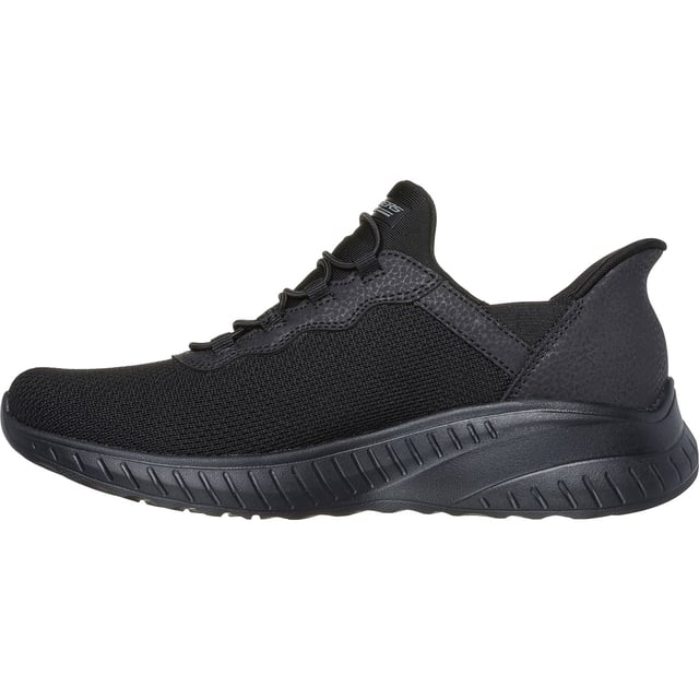 BOBS Sport Squad Chaos Shoe Step into athletic style and comfort wearing Skechers Hands Free Slip-ins: Skechers Bobs Sport Squad Chaos - Daily Inspiration. Designed with our Exclusive Heel Pillow, this fashion style features a cushioned Skechers Memory Foam insole.