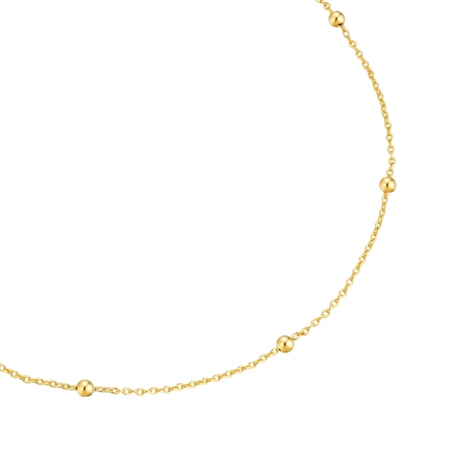 Sterling silver bracelet yellow gold plated