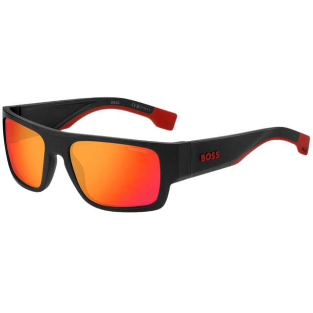 A touch of fun for your summer days, but nothing too out of the ordinary for a hugo boss collectible. Hugo boss Sunglass perfect for the summer Hugo Boss Black 1498/S BLX 4F Sunglasses, Lens Width = 58mm, Nose Bridge Width = 18mm, Arm Length = 130mm, Made In China Sunglasses, Sunglasses Case, Cleaning Cloth and Care Instructions all Included, 100% Protection Against UVA & UVB Sunlight and Conform to British Standard EN 1836:2005 Hugo Boss Black Sunglasses 584F BOSS 1498/S	BLX