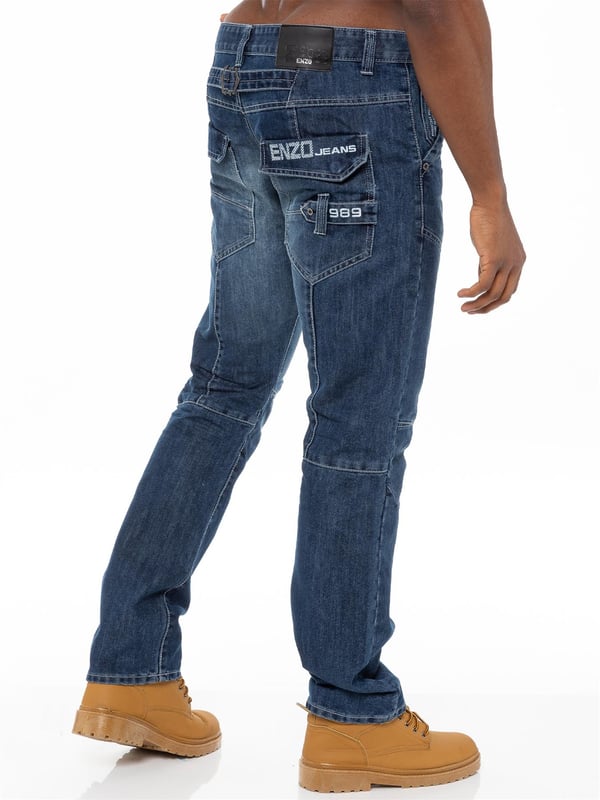 Mens enzo jeans deals