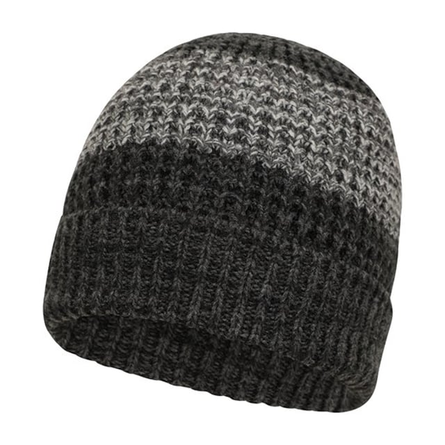 Outer Materials: 100% Acrylic. Lining Material: 100% Polyester. Lining: Fleece, Supersoft. Fabric: Knitted, Melange. Design: Two Tone. Fabric Technology: Lightweight.