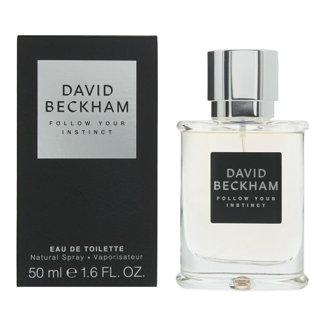 David Beckham Follow Your Instinct is a woody aromatice fragrance for men launched in 2019. Top notes are orange and mandarin. Middle notes are cardamom, star anise and allspice. Base notes are vetiver, white amber and patchouli