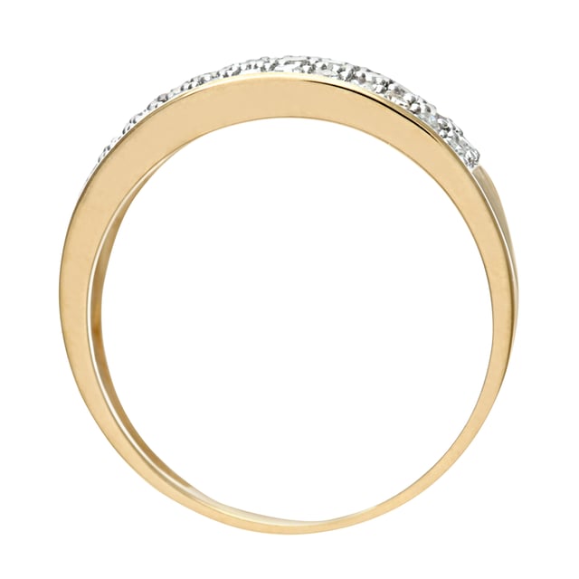 Oro blanco de 9 quilates (375): 2,8 g; # Diamante: 0,5 ct