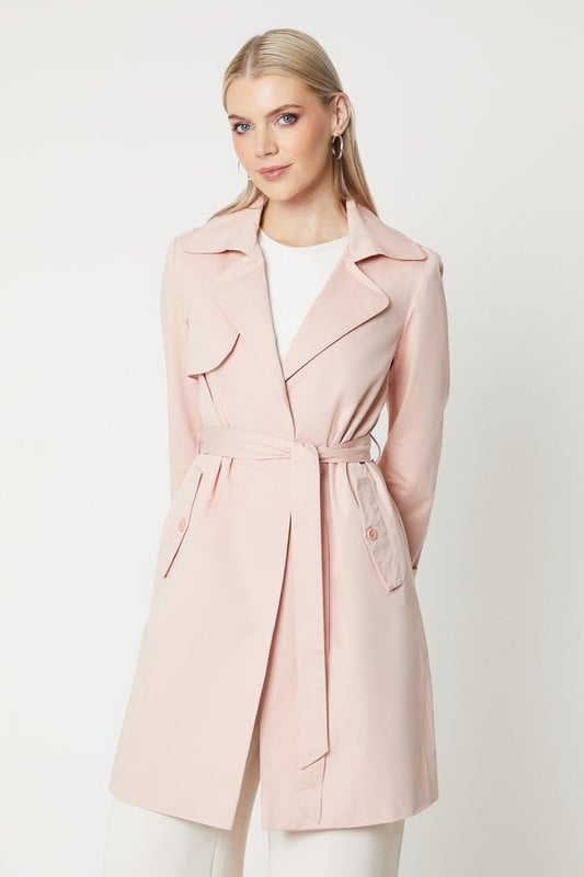 Premium Belted Trench Coat