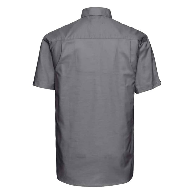 70% Cotton, 30% Polyester. Design: Plain. Pockets: 1 Chest Pocket. Neckline: Button-Down. Sleeve-Type: Short-Sleeved. Back Yoke, Curved Hem, Easy-Care.