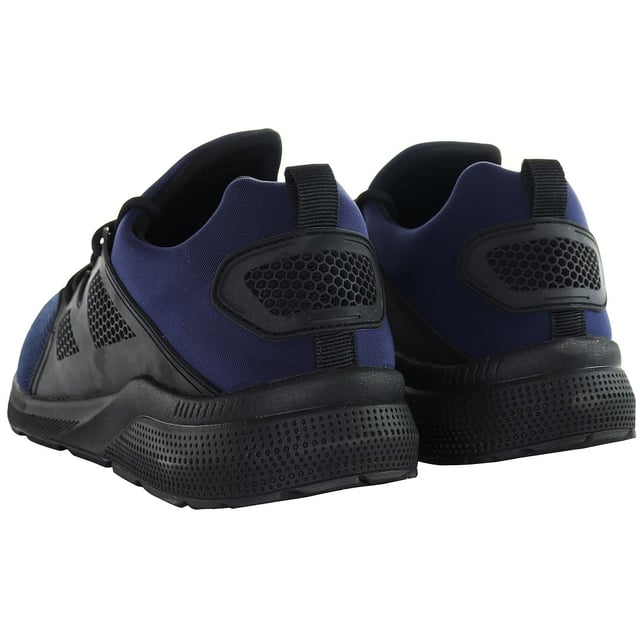 The Henleys Salendine Men's Running Trainers are meticulously crafted to enhance your running experience with a perfect blend of comfort, style, and performance. Here's what sets them apart:

 Streamlined Design:  The Salendine trainers boast a sleek and modern design, ensuring you look sharp both on and off the track.

 Breathable Mesh Upper:  Engineered with a breathable mesh upper, these trainers facilitate airflow to keep your feet cool and comfortable during even the most intense runs.

 Lightweight Construction:  Constructed with lightweight materials, the Salendine trainers provide a feather-light feel, enabling effortless movement and agility with every step.

 Responsive Cushioning:  Featuring responsive cushioning in the midsole, these trainers offer excellent shock absorption and energy return, reducing fatigue and enhancing your overall performance.

 Durable Rubber Outsole:  The durable rubber outsole of the Salendine trainers delivers exceptional traction and grip on various surfaces, ensuring stability and confidence in every stride.