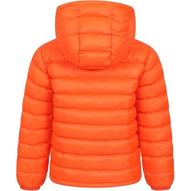 Orange puffer jacket boys new arrivals