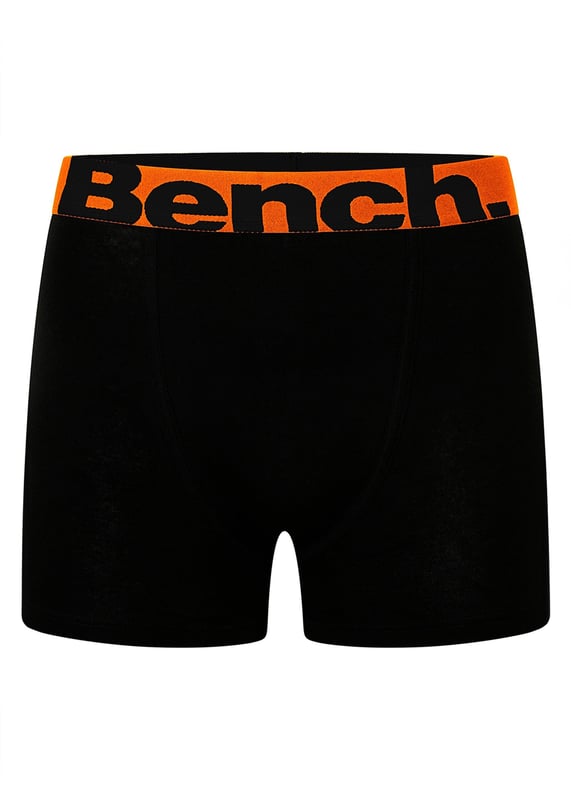 These 7-pack 'Diego' boxers from Bench are great for updating your wardrobe essentials. Made from a cotton blend for all-day comfortable wear, they feature an elasticated waistband. Other colours and packs are available.