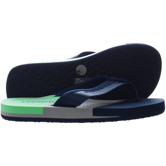 O'Neill FB Imprint Punch SlipOn Multicolor Synthetic Kids Flip-Flops 9A4970_5202