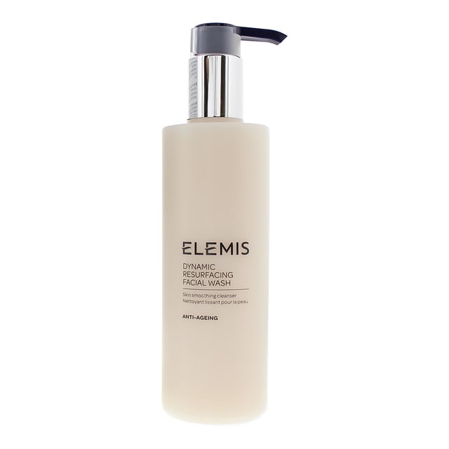 The Elemis Dynamic Resurfacing Facial Wash is a skin smoothing cleanser that purifies, renews and revitalises the skin. The wash is an enzyme gel cleanser that exfoliates and removes pollutants from the skin, leaving it with a brighter, smoother complexion. The gel contains a patented Tri-Enzyme Technology, antioxidant-rich Moringa and hydrating White Truffle formula, which works to resurfaces the skin and natural microflora.