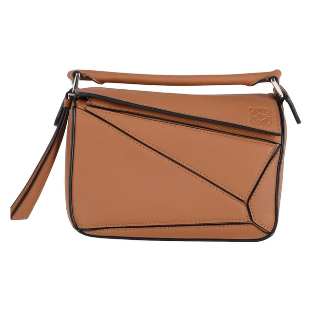 Loewe mini puzzle best sale tan
