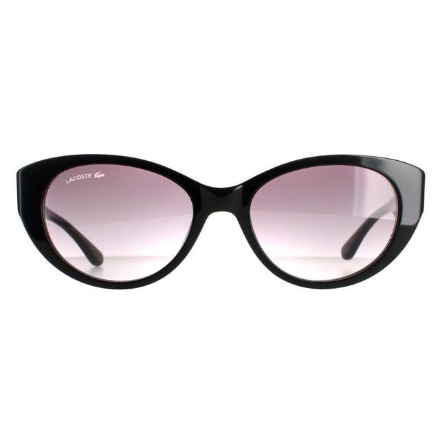 Lacoste Cat Eye Womens Black Grey Gradient L912S