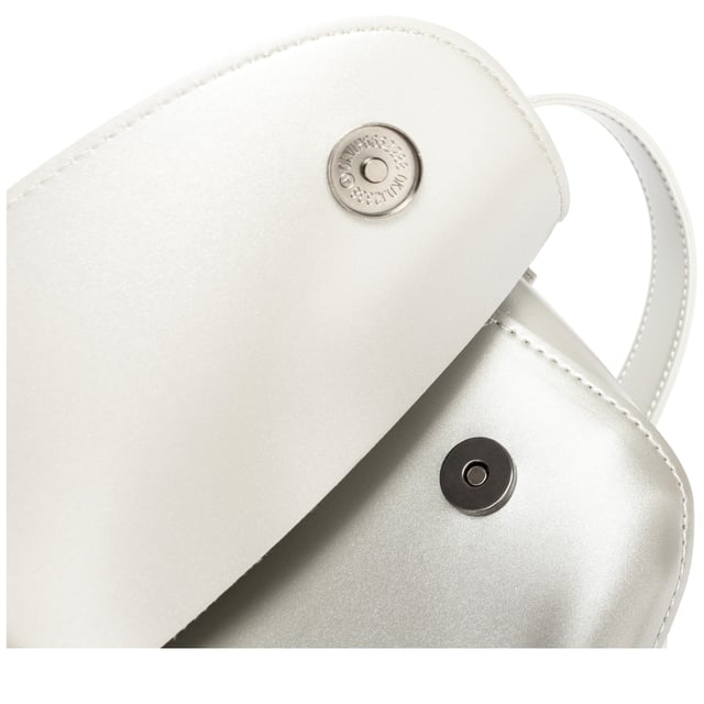 This smart unlined faux leather shoulder bag looks elegant and is designed for versatile use. With a handy exterior back pocket to store small essentials. The flap-over top fastens with a magnetic close. The Astrid single strap shoulder bag is an easy-to-wear wardrobe staple that can elevate any look.