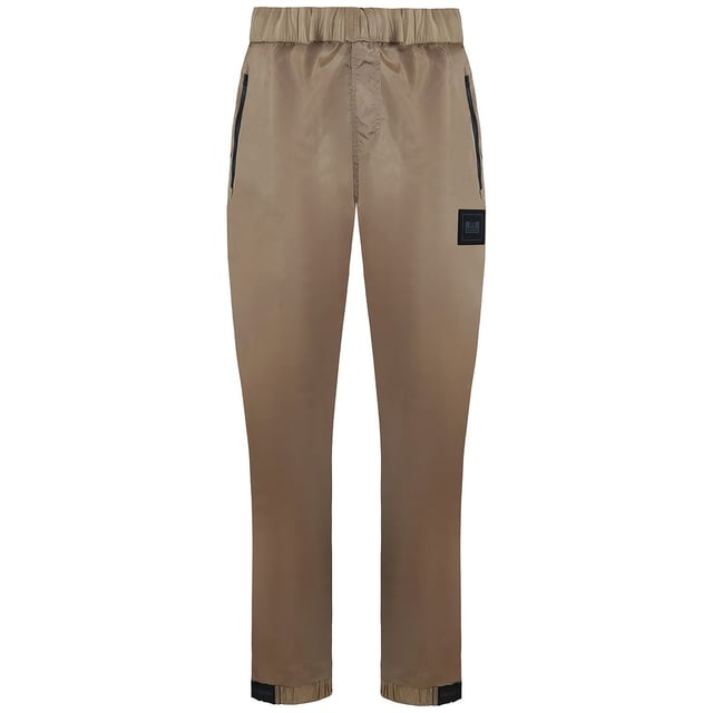 Weekend Offender Espinosa Stretch Waist Mens Brown Track Pants WPSS2204 SANDCASTLE