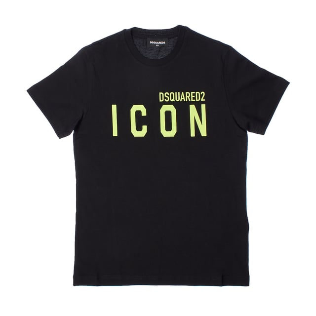 Camiseta de manga corta y cuello redondo para niños de Dsquared2, con un ajuste cómodo y relajado que proporciona una holgura sin perder estructura.

Confeccionada en fibra de algodón de primera calidad, garantiza suavidad y transpirabilidad, ideal para el uso diario.

El diseño presenta el logo de la marca y el nombre de una colección importante impresos en el pecho, brindando un toque moderno y distintivo.

Perfecta para un look casual que equilibra comodidad y estilo, esta prenda representa la esencia relajada y versátil de Dsquared2.  
Composición: 100% Algodón  
Cuidado:  
- Lavable a máquina máx. 30ºC y ciclo delicado.  
- Usar detergentes suaves.  
- Secar en secadora a baja temperatura.  
- Planchar a bajas temperaturas.  
- No limpiar en seco.