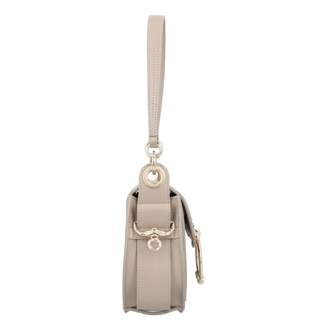 Kleine Tasche aus glänzendem Kalbsleder und Wildleder Hauptmaterial: Kalbsleder Sekundärmaterial: Spaltkalbsleder Futter: 68% Leinen, 32% Baumwolle

- Breite: 20 cm
- Höhe: 17 cm
- Tiefe: 7 cm
- Minimale Länge des langen Riemens: 46 cm
- Maximale Länge des langen Riemens: 57 cm
- Länge des kurzen Riemens: 22 cm Maße: Breite: 70 mm Länge: 200 mm Höhe: 170 mm Riemenlänge: 570 mm