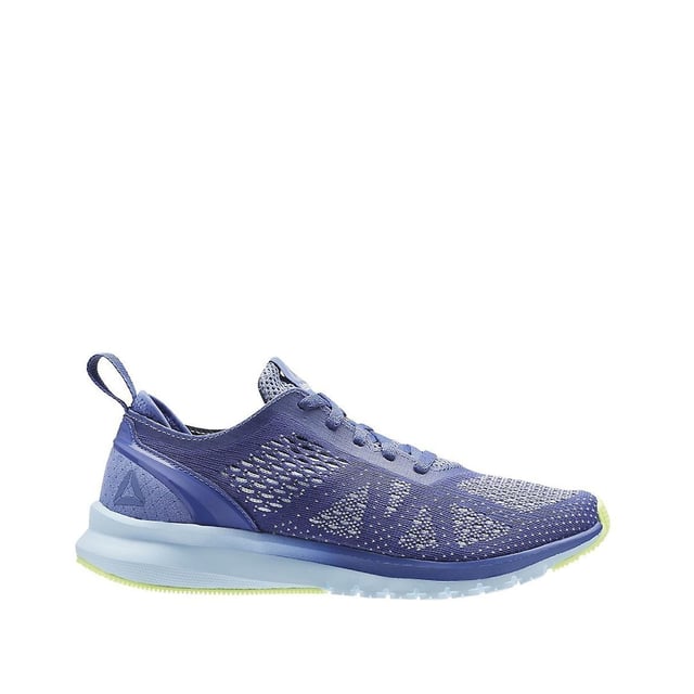 Reebok imprime clip suave ultk púrpura sintética para mujeres entrenadores bs5135