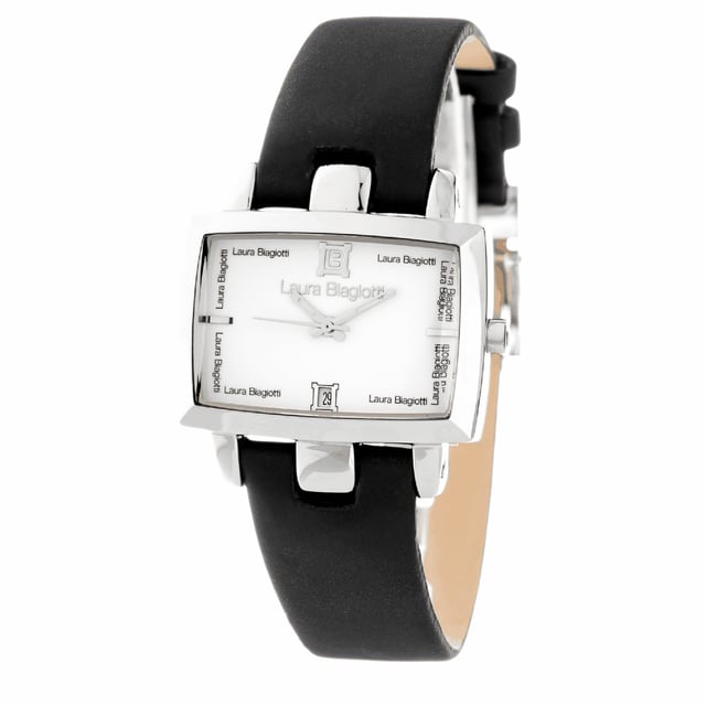 Laura Biagiotti LB0013M-01 - Damenuhr Quarz aus Edelstahl• Material: Edelstahl• Glas: Mineral• Armband: Leder• Farbe: Silber• Wasserbeständigkeit: 0 m (0 ATM)• Gehäusegröße: 35 mm