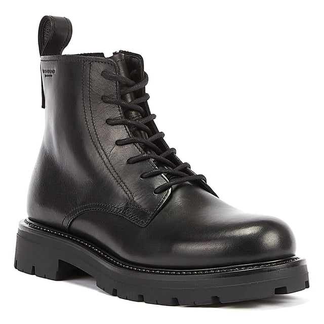 Vagabond Cameron Lace Up Men s Black Boots