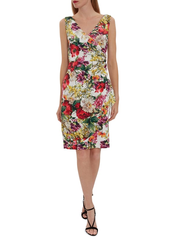 Gina bacconi scuba dress top