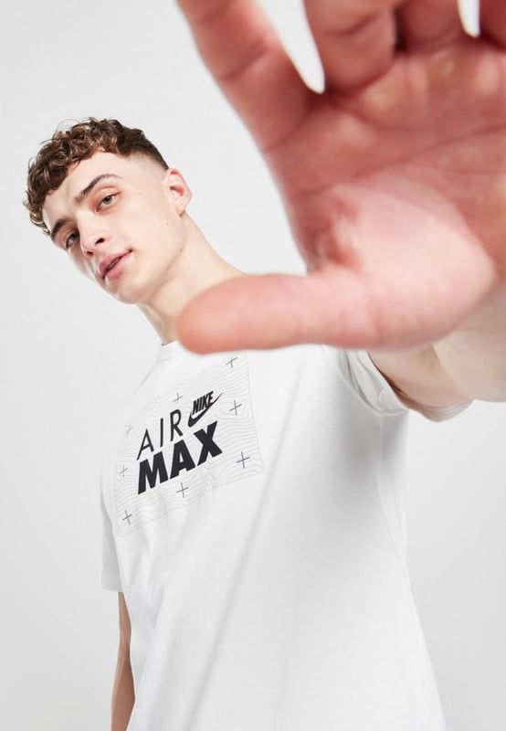 Nike Air Max Short Sleeve T-shirt from Nike.        
Made of Light and Durable Cotton, Which Ensures All-day Wearing Comfort.        
It Has a Round Neckline and Short Sleeves That Emphasize the Classic Cut of the Whole.        
The T Shirt Nike Air Max Branding on the Chest.