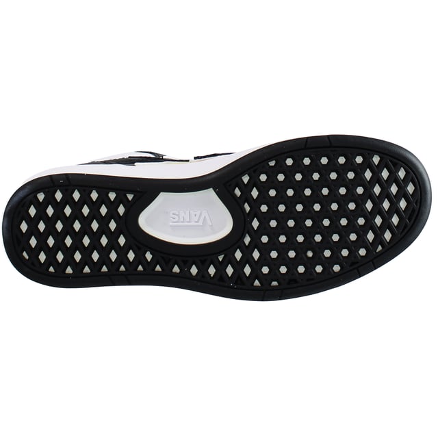 Vans Lowland HI HI CC XLD LACE-UP Entrenadores de hombres sintéticos negros/blancos VN0A5DY99QP
