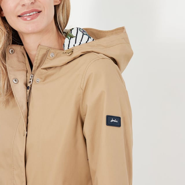 Joules Womens Loxley Waterproof Breathable Hooded Coat