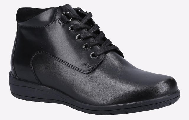 Treat your feet to these timelessly elegant ladies ankle boots from Fleet & Foster. Columbia is an easy to wear simplistic style crafted in quality leather with lace front, memory foam footbed and padded collar for extra comfort.- Memory foam footbed- Secure lace fastening- Padded collar for extra comfort- TPR sole