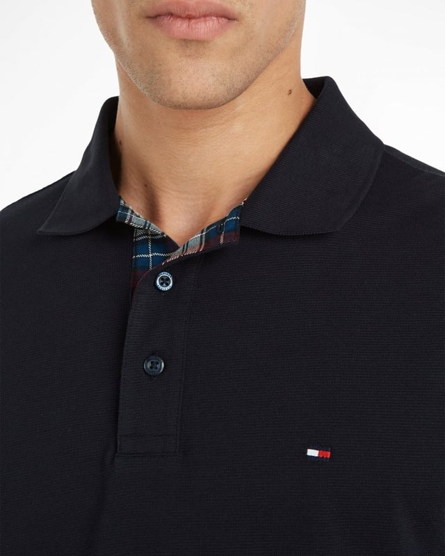 Tommy Hilfiger GS Check Placket Mens Polo