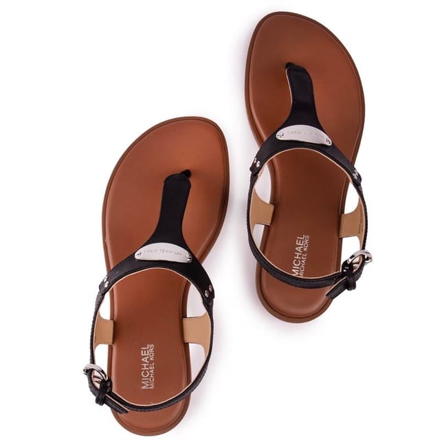 Michael Kors Plate Thong Sandals