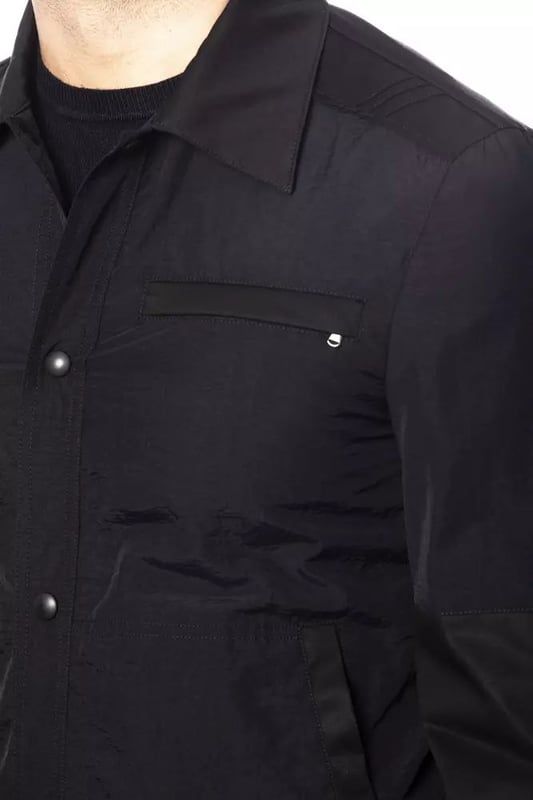 Black cotton jacket
  Bomber jacket design
  Suitable for men
  Made from Quality cotton
  Comfortable and durable
  Versatile black color
  Easy to pair with any outfit
  Timeless and stylish addition to your wardrobe
Material: 97% Cotton 3% Elastane