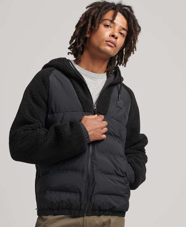 Louis Vuitton Hybrid Ski Knit Jacket, Black, M
