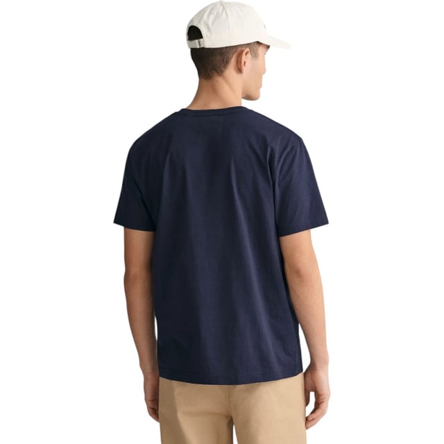 Featuring a small-scale shield graphic embroidered at the chest, this T-shirt is crafted from cotton with a fine rib at the neckline for ultimate comfort.