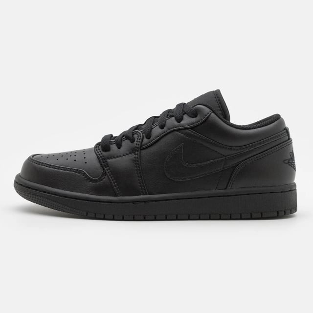 Nike Air Jordan 1 Low Mens Trainers in Black Black White