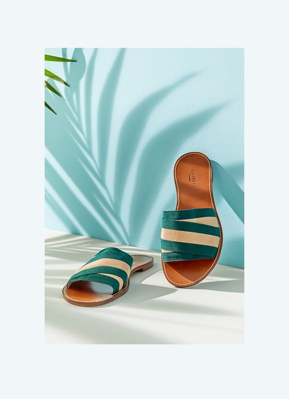 Lk bennett green sandals sales
