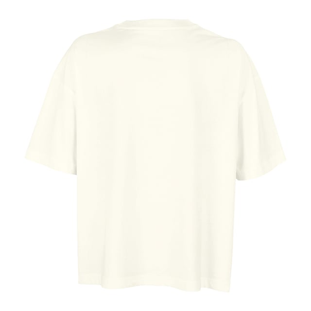 100% Organic Cotton. Fabric: Combed. Design: Plain. Neckline: Crew Neck, Ribbed Collar. Fit: Oversized. Sleeve-Type: Short-Sleeved. Side Seams, Taped Neck, Twin Needle Stitching, Unbranded Size Label. 180gsm. Sustainability: Amfori, BSCI, Fair Wear Approved, Oeko-Tex Standard 100 Certified, PETA-Approved Vegan, REACH.