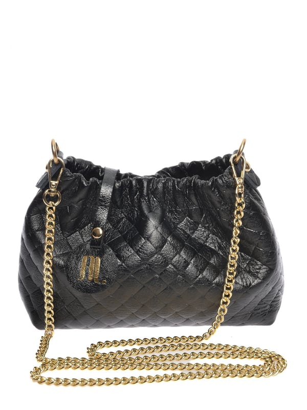 Crossbody tas
100% rundleer
Magnetische sluiting aan de bovenkant
Afmetingen : 14x22x6 cm
Metalen schouderriem 110 cm