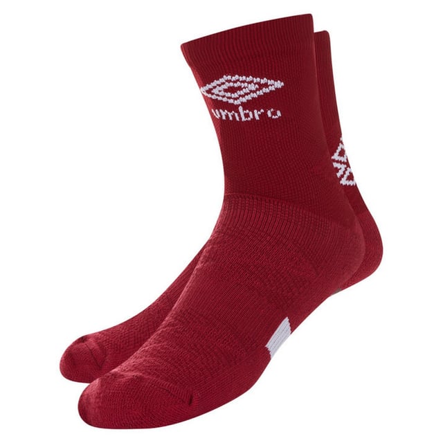 70% Cotton, 20% Nylon, 10% Elastane. Design: Logo. Gripped, Padded Ankles. Fabric Technology: Premgripp. Dual Density, Elasticated Foot, Offset Grip Technology. Cuff: Elasticated. Protects from Blisters, Stimulates Blood Flow.