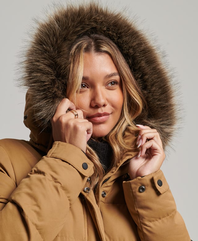 Superdry new model hotsell microfibre parka jacket