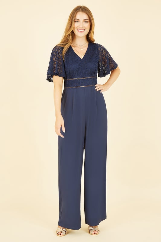 Michael kors lace bodice jumpsuit top
