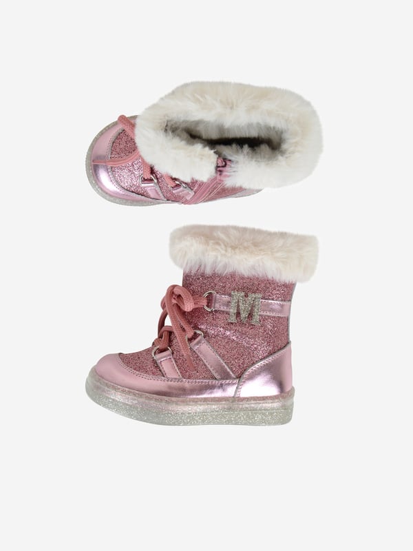 Monnalisa glitter boots hotsell