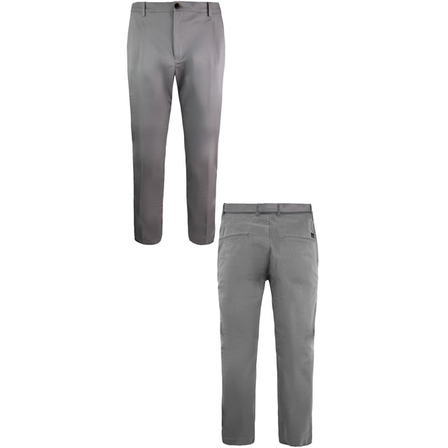 Scotch & Soda Relaxed Slim Fit Blake Chinos Hombre Gris Pantalones 136288 01