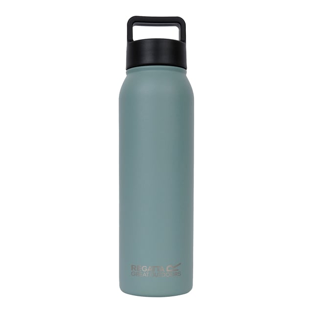 Material: 304 Stainless Steel. Durable. Carry Handle, Double-Walled, Hot Up To 6 Hours, Insulated, Keeps Drinks Cold For 12 Hours, Non-Slip Base, Rubber Base, Spill-Proof Lid, Twist Lid. Design: Logo. Capacity: 0.6L.