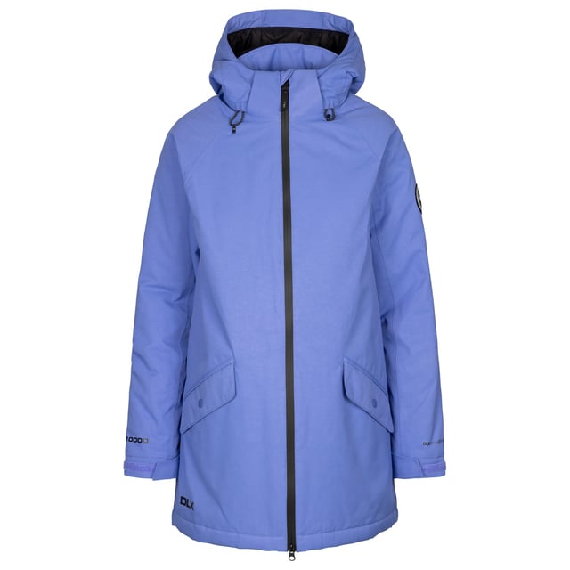Gewebetechnik: DLX. Außenmaterial (%): 61% Baumwolle, 39% Polyamid. Außenmaterial: TPU Membran. Futtermaterial (%): 100% Polyamid. Design: Abzeichen, Unifarben. Durchgehender Reißverschluss, Mit wasserabweisendem Reißverschluss. Schlitz im Saum hinten, Wattiert. Länge: Lang. Füllmaterial (%): 100% Polyester. Taschenart: Zwei Innentaschen, Zwei Taschen unten, Klappenverschluss. Kapuzenmerkmale: anpassbar, Mit Reißverschluss trennbar. Mit Kapuze. Langärmlig. XXS: 78,74 cm. XS: 81,28 cm. S: 86,36 cm. M: 90,17 cm. L: 96,52 cm. XL: 102 cm. XXL: 107 cm.