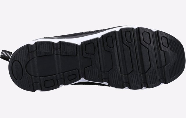 Lightweight sporty safety trainer with athletic breathable moisture wicking mesh upper and flexible traction EVA/Rubber outsole
-Non-Leather PU & Mesh Upper-Moisture Wicking Breathable Mesh Lining
-200 Joules Steel Toecap
-Anti-penetration Non-Metal Midsole
-Padded Mesh Collar and Tongue
-Removable Memory Foam Footbed
-Cemented EVA/Rubber Outsole