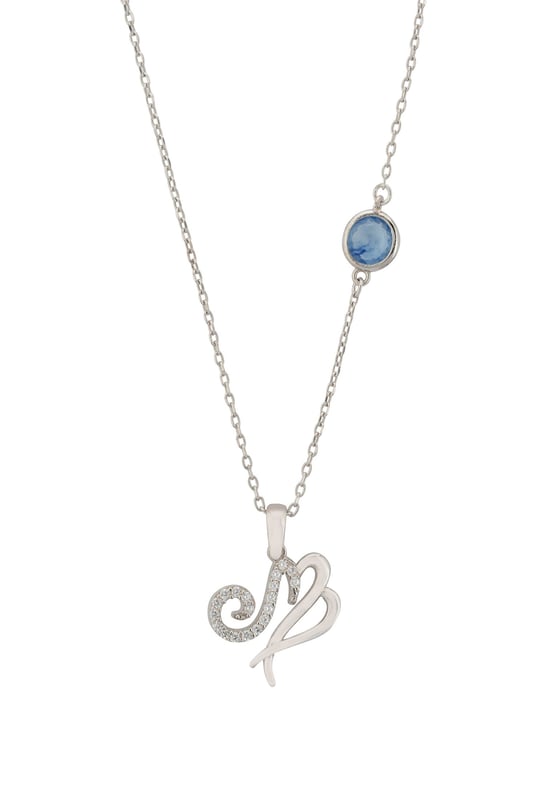 Embrace the meticulous and nurturing spirit of Virgo with our Zodiac Virgo Birthstone Necklace Sapphire Silver, a tribute to the most analytical of the zodiac signs. Crafted from the highest quality 925 sterling silver, this piece features a pendant that captures the essence of the Virgo constellation, adorned with sparkling cubic zirconia to mirror Virgo's innate perfectionism and attention to detail. A lab-created sapphire, the birthstone for Virgo, is elegantly set along the adjustable 40-45cm chain, providing a deep blue hue that symbolizes wisdom, trust, and loyalty. Ideal for those born between August 23rd and September 22nd, this necklace celebrates the Virgo's analytical nature, their practicality, and their unwavering commitment to excellence in all aspects of life.